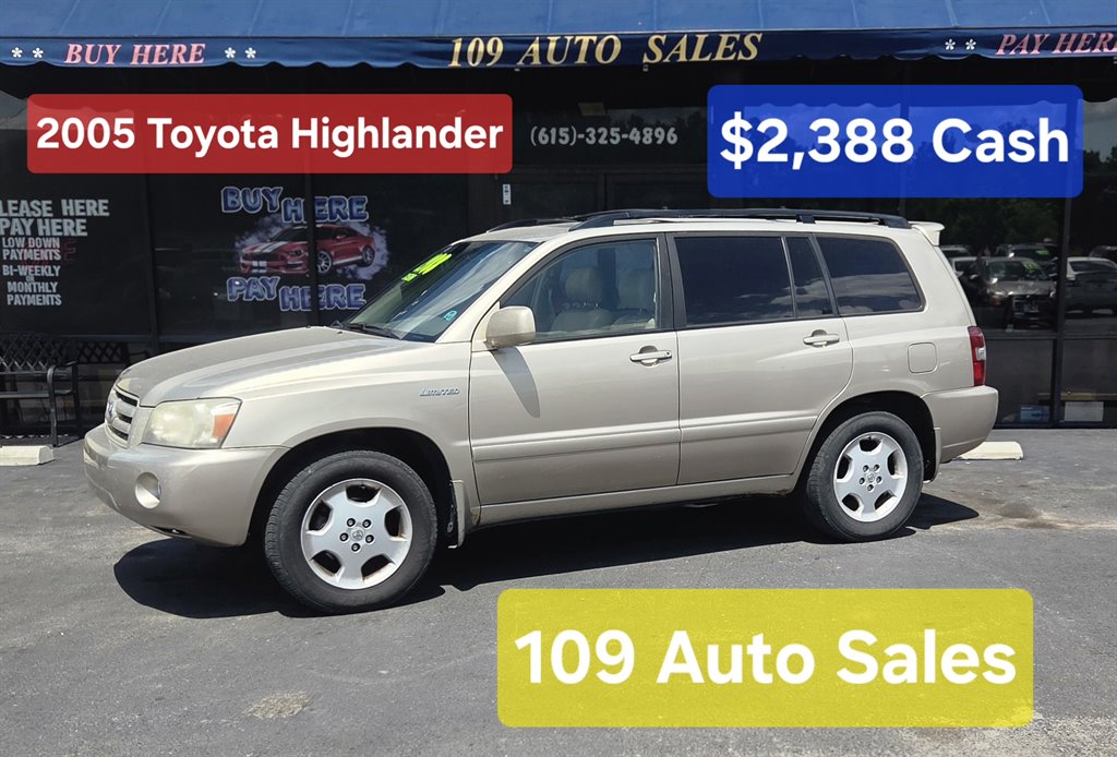 2005 Toyota Highlander w/3rd Row Seat 4x4 V6's photo